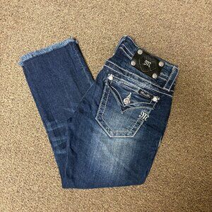 Miss Me Cuffed Capri jeans Size 25